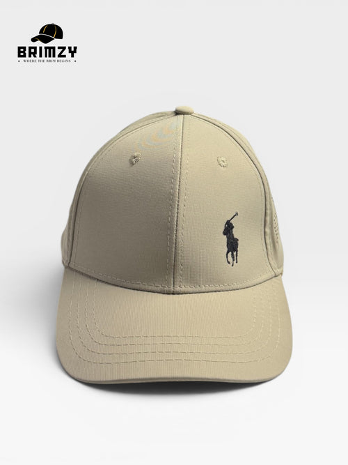 Beige Quick-Dry Mesh Baseball Cap – Adjustable