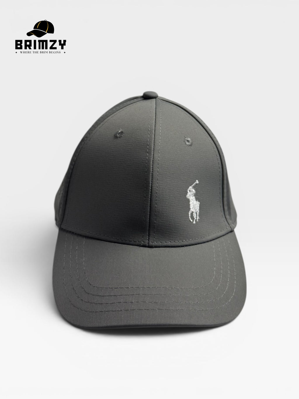 Grey Quick-Dry Mesh Baseball Cap – Adjustable