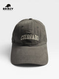 Colorado Gray Unisex Cotton Baseball Cap – Adjustable Fit