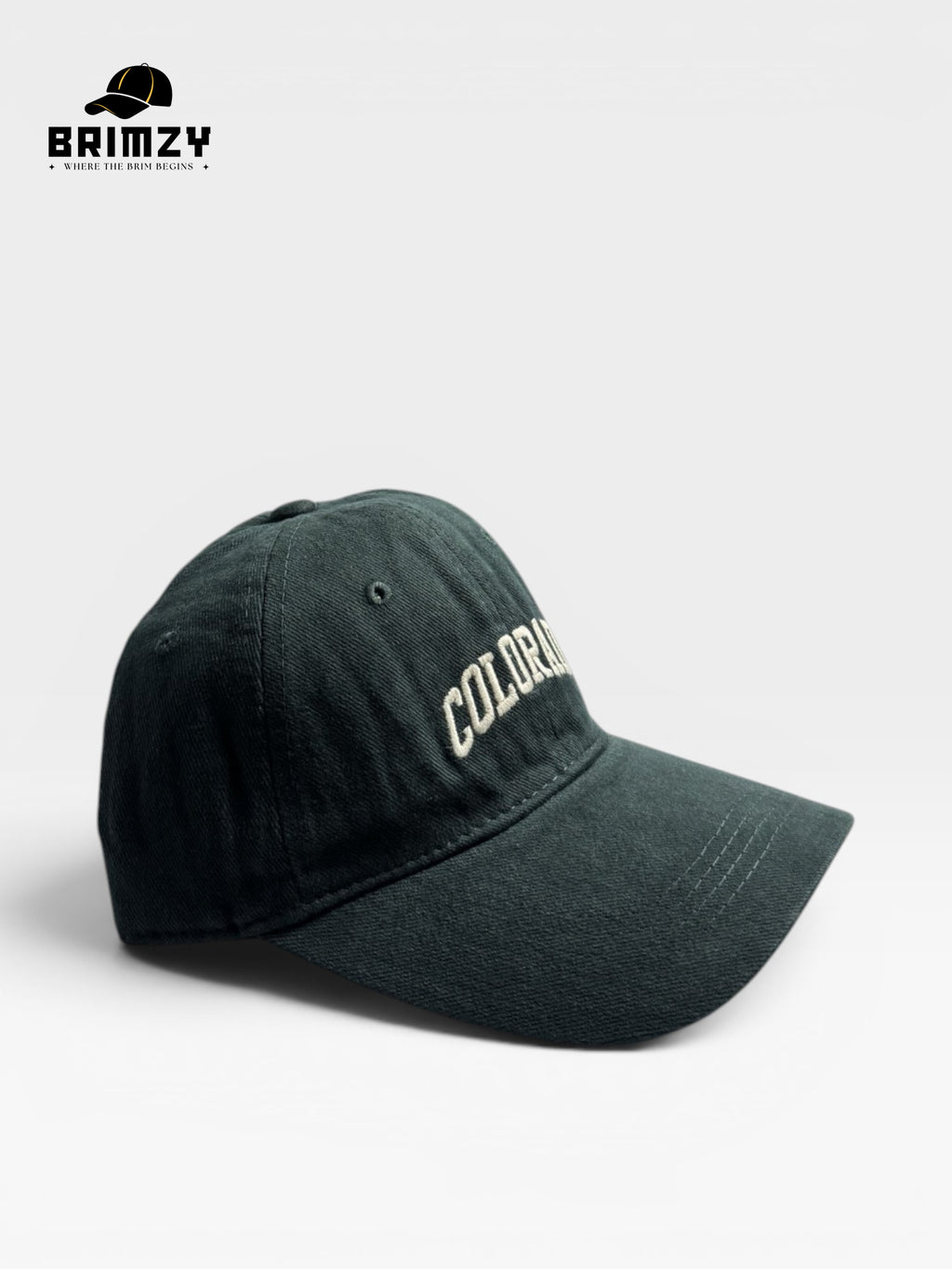 Colorado Green Unisex Cotton Baseball Cap – Adjustable Fit