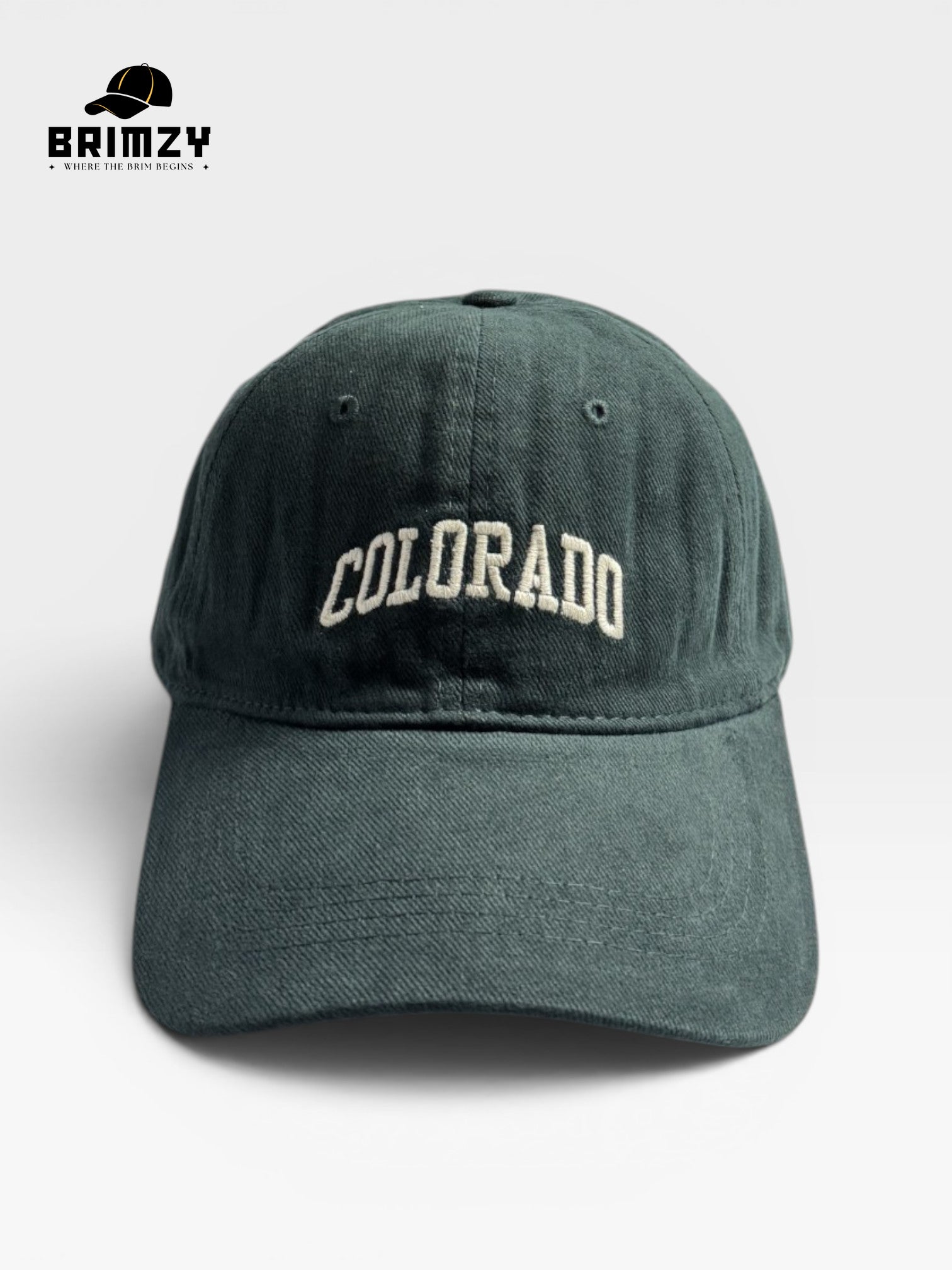 Colorado Green Unisex Cotton Baseball Cap – Adjustable Fit